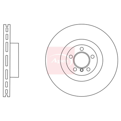 Apec Brake Disc DSK2879