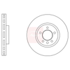 Apec Brake Disc DSK2883 thumbnail