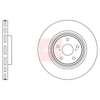 Apec Brake Disc DSK2887 thumbnail