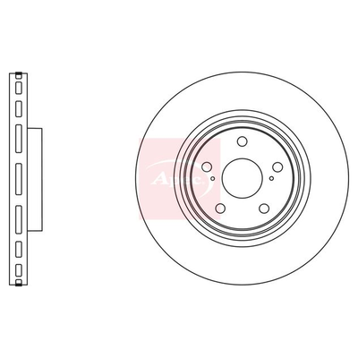 Apec Brake Disc DSK2887