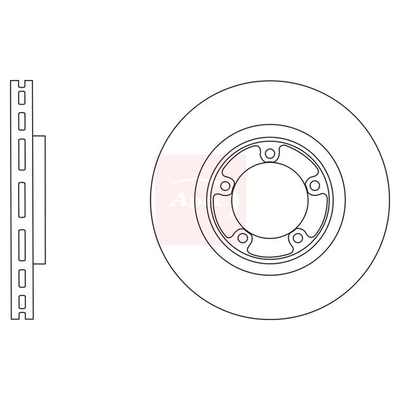 Apec Brake Disc DSK2888