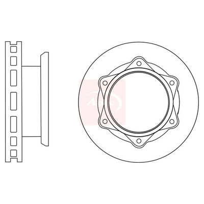 Apec Brake Disc DSK2891