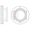 Apec Brake Disc DSK2892 thumbnail
