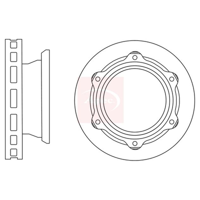 Apec Brake Disc DSK2892