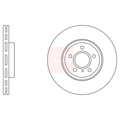 Apec Brake Disc DSK2901