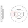 Apec Brake Disc DSK2902 thumbnail