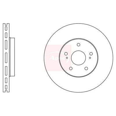 Apec Brake Disc DSK2902