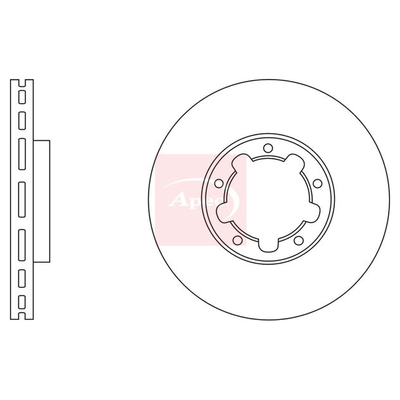 Apec Brake Disc DSK2904