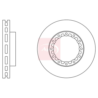 Apec Brake Disc DSK2907