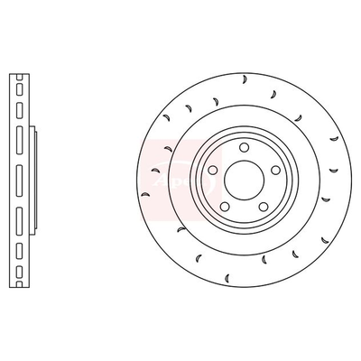 Apec Brake Disc DSK2912
