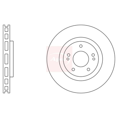 Apec Brake Disc DSK2913