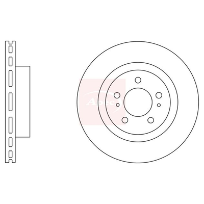 Apec Brake Disc DSK2914