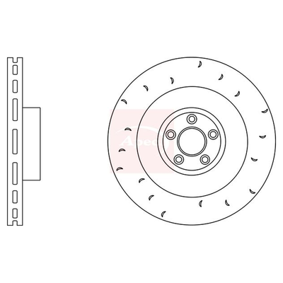 Apec Brake Disc DSK2918
