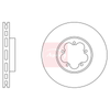Apec Brake Disc DSK2928 thumbnail