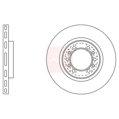 Apec Brake Disc DSK2931