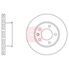Apec Brake Disc DSK2934 thumbnail