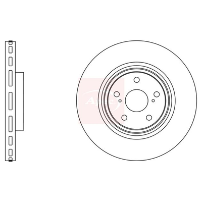 Apec Brake Disc DSK2942