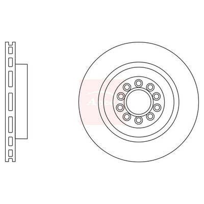 Apec Brake Disc DSK2952