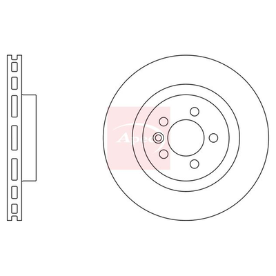 Apec Brake Disc DSK2954