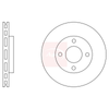 Apec Brake Disc DSK2955 thumbnail