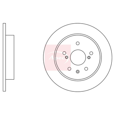 Apec Brake Disc DSK2957