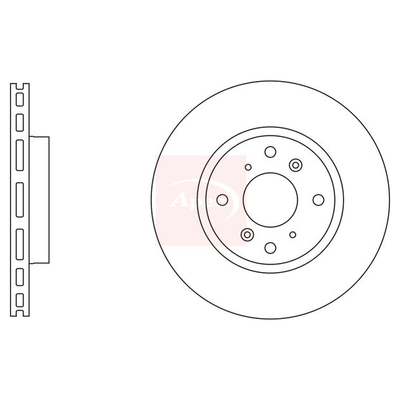 Apec Brake Disc DSK2964