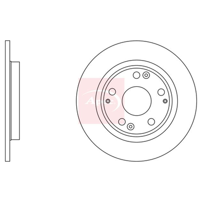 Apec Brake Disc DSK2965