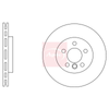 Apec Brake Disc DSK2968 thumbnail
