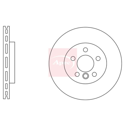 Apec Brake Disc DSK2970