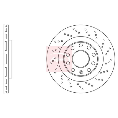 Apec Brake Disc DSK2971