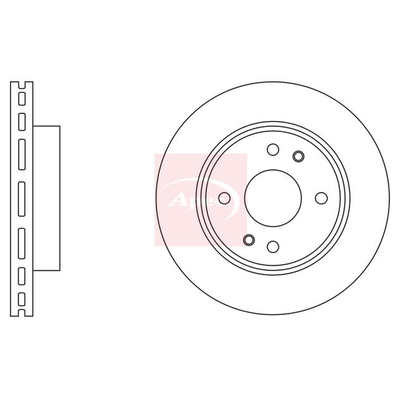 Apec Brake Disc DSK2972