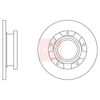 Apec Brake Disc DSK2978 thumbnail