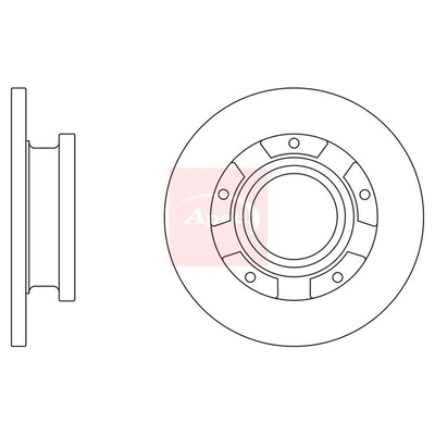 Apec Brake Disc DSK2978