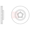 Apec Brake Disc DSK2980 thumbnail