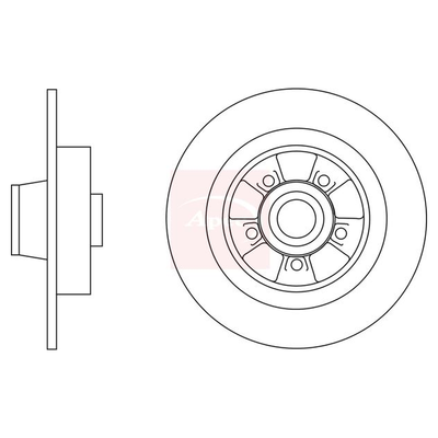 Apec Brake Disc DSK2984