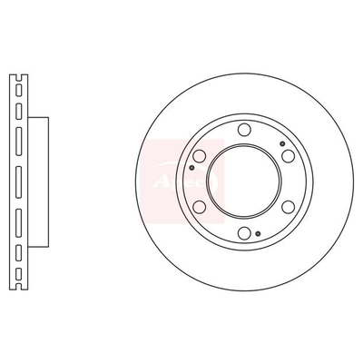 Apec Brake Disc DSK2988