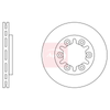 Apec Brake Disc DSK2989 thumbnail