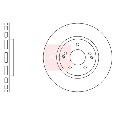 Apec Brake Disc DSK2994