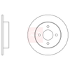 Apec Brake Disc DSK299 thumbnail