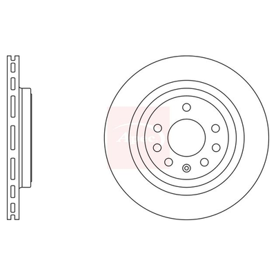 Apec Brake Disc DSK3002