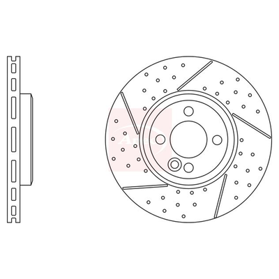 Apec Brake Disc DSK3006