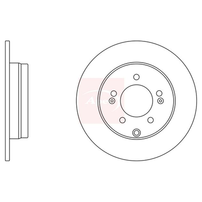 Apec Brake Disc DSK3017