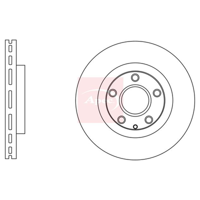 Apec Brake Disc DSK3023