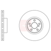 Apec Brake Disc DSK3027 thumbnail
