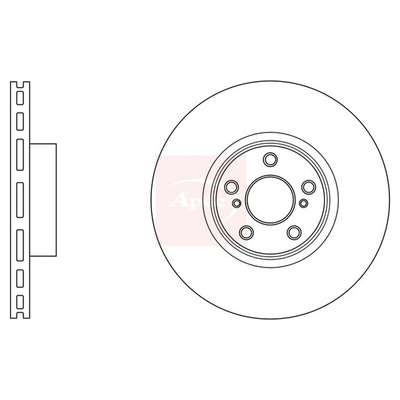 Apec Brake Disc DSK3027