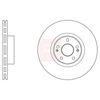 Apec Brake Disc DSK3028 thumbnail