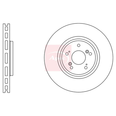 Apec Brake Disc DSK3033