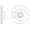 Apec Brake Disc DSK3034 thumbnail
