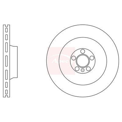 Apec Brake Disc DSK3034