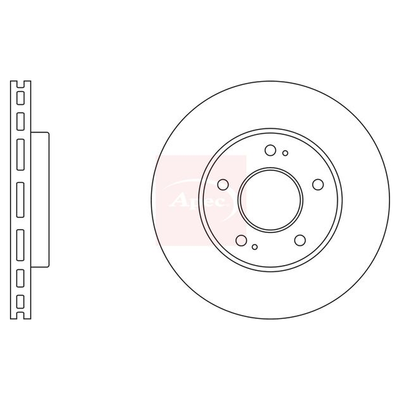 Apec Brake Disc DSK3038